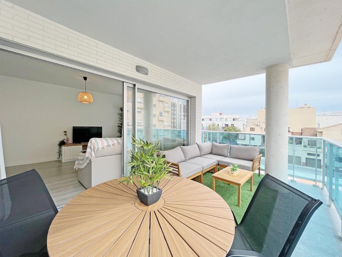 Global Properties, Moderno Apartamento A 3 Minutos De La Playa Sagunto Exteriér fotografie
